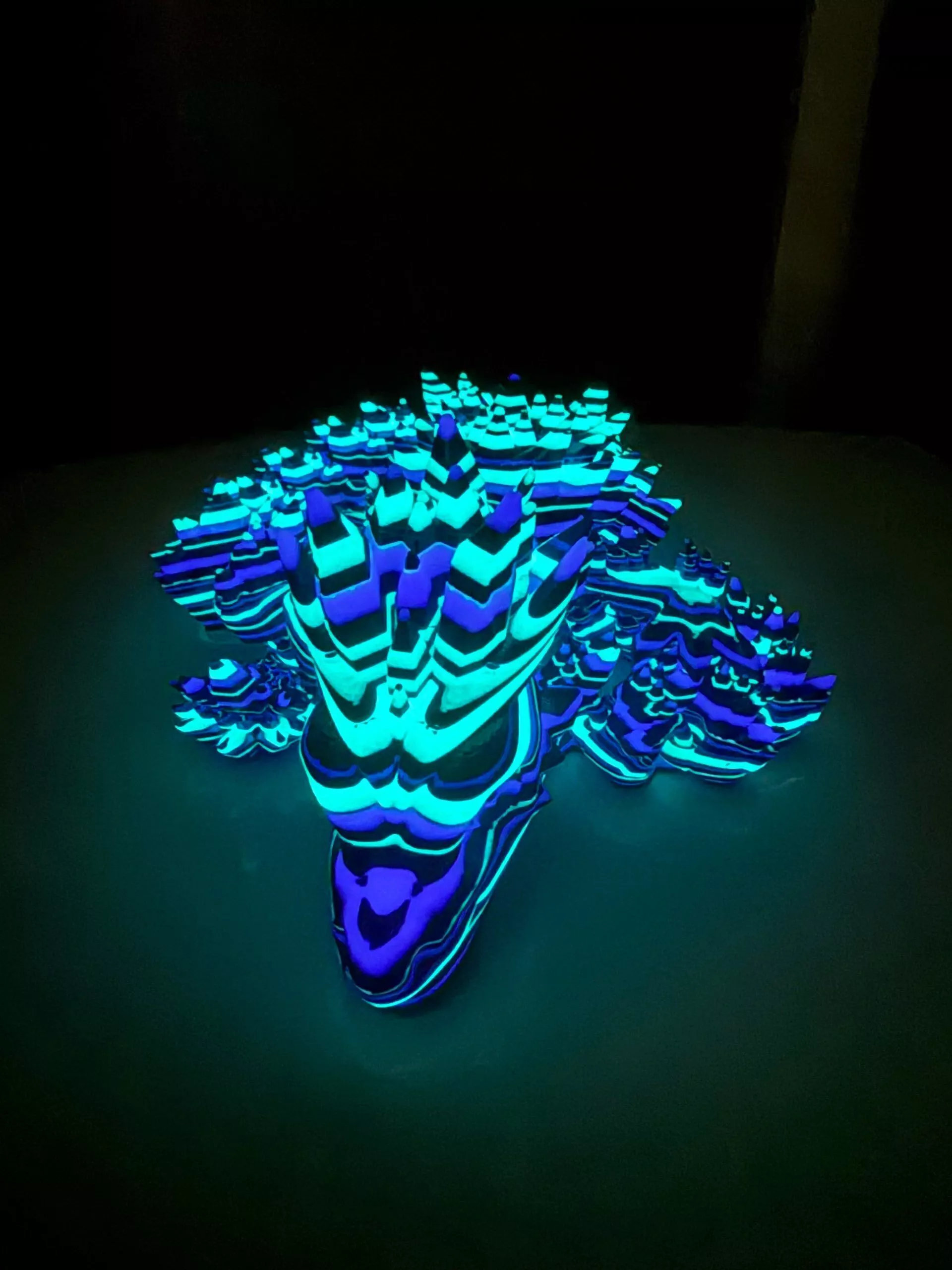 Articulated Crystal Dragon 3D print model