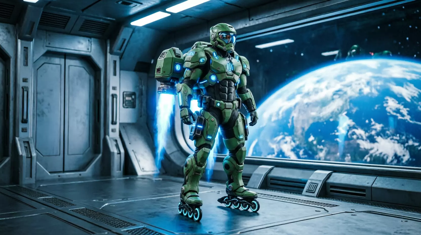 Soldier AD-256 3D model