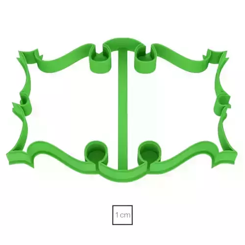 Frame 1 cookie cutter for professional
