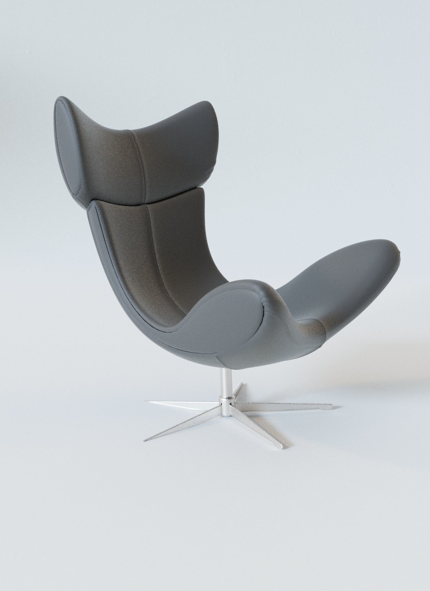 Imola armchair 3D model_7