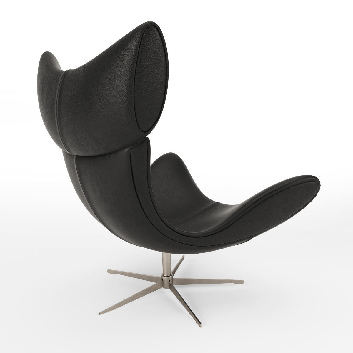 Imola armchair 3D model_2