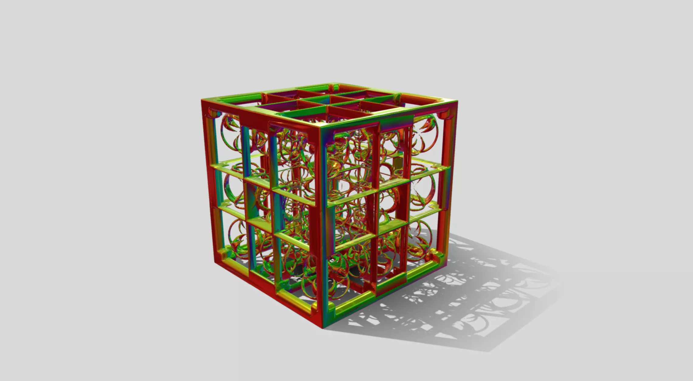 Kleinian Void Structure UUON 000047 3D model