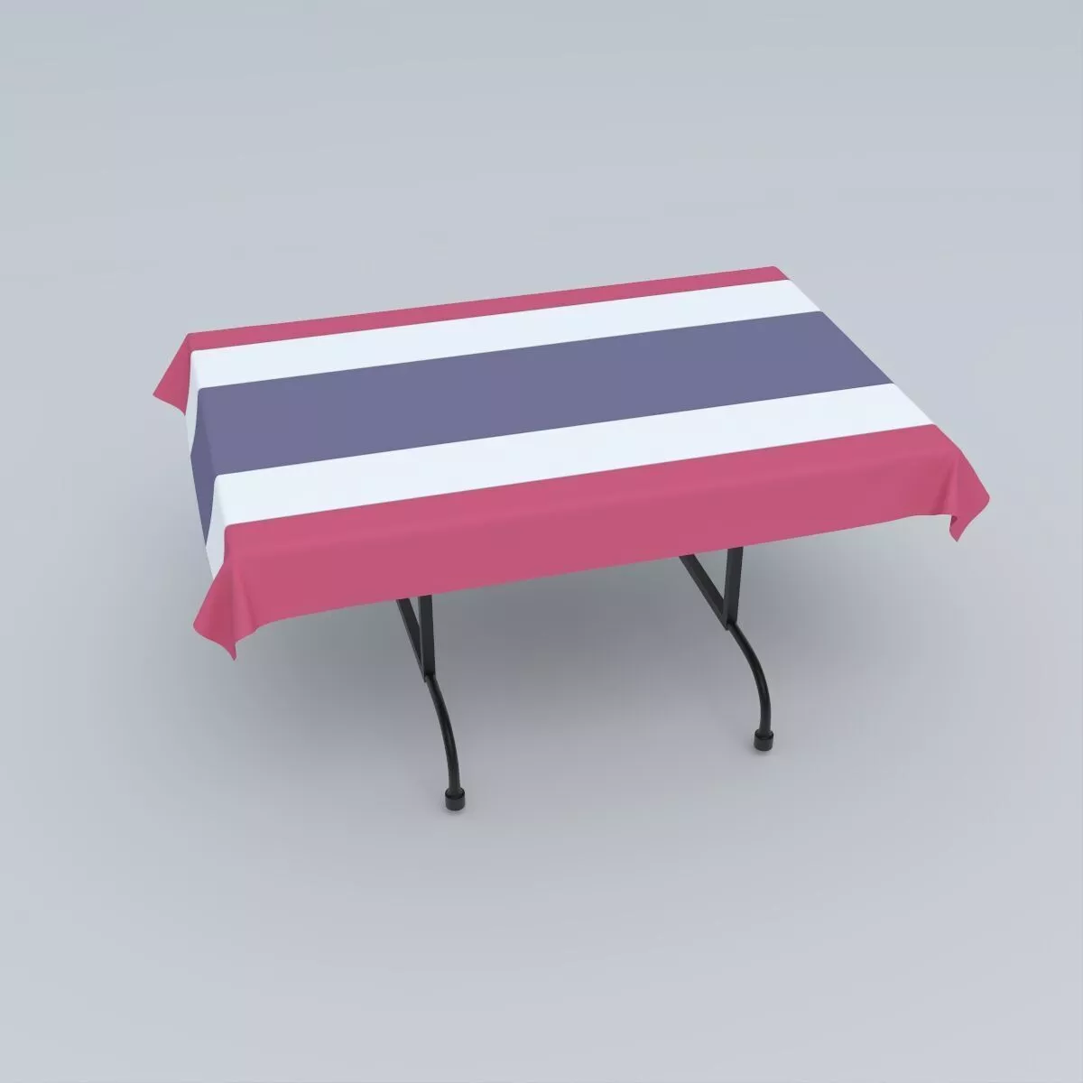 Flag of Thailand 3D model