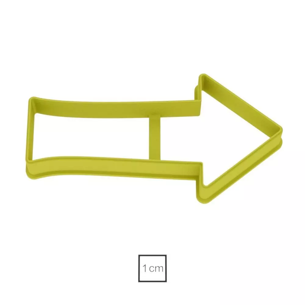 Pointer 1 cookie cutter for professional Free 3D print model