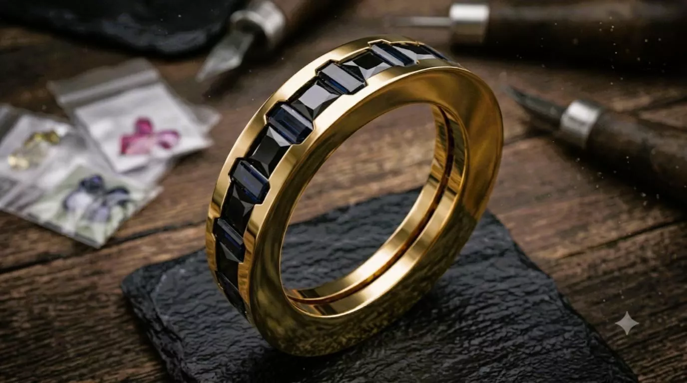 ECLIPSE MERIDIAN Premium Eternity Ring FREE Free 3D print model