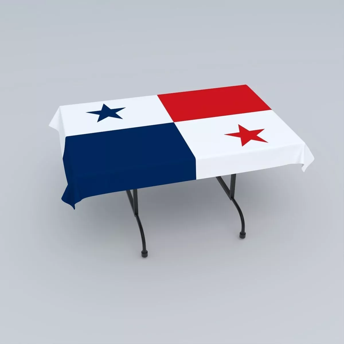 Flag of Panama 3D model