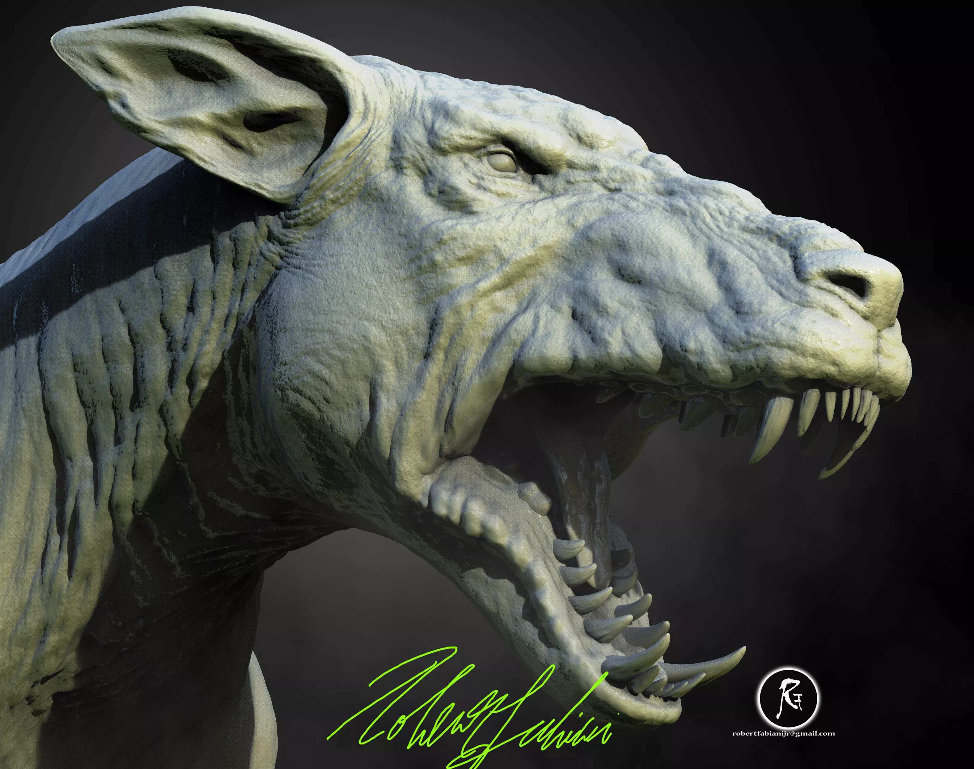 Blackshuck 3D print model
