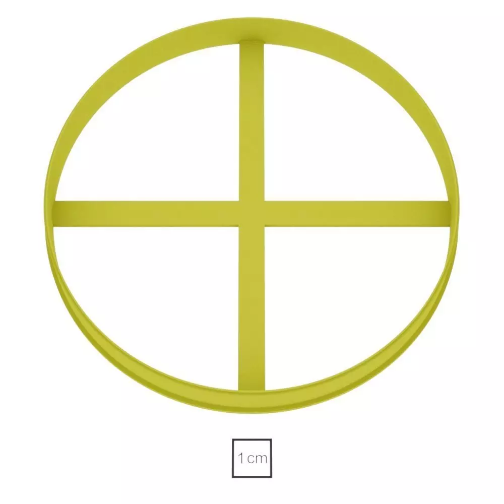 Circle for the dough round form for cakes 120 mm cookie cutter Free 3D print model