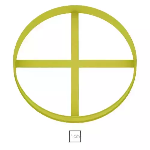 Circle for the dough round form for cakes 120 mm cookie cutter