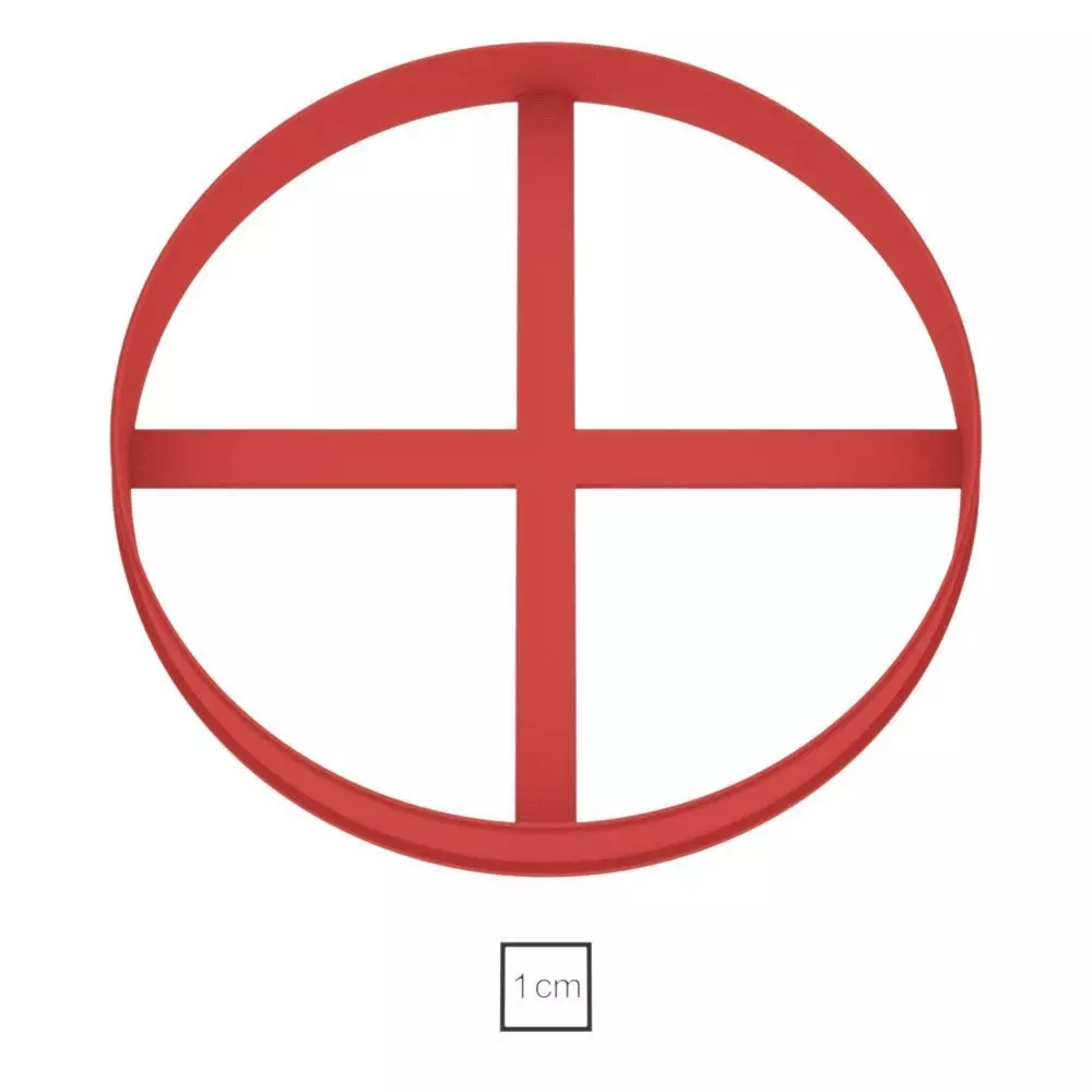 Circle for the dough round form for cakes 110 mm cookie cutter Free 3D print model