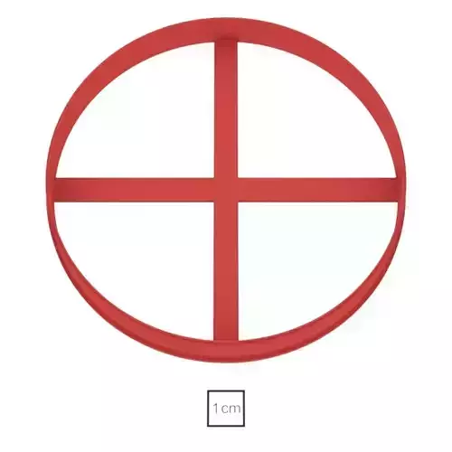 Circle for the dough round form for cakes 110 mm cookie cutter