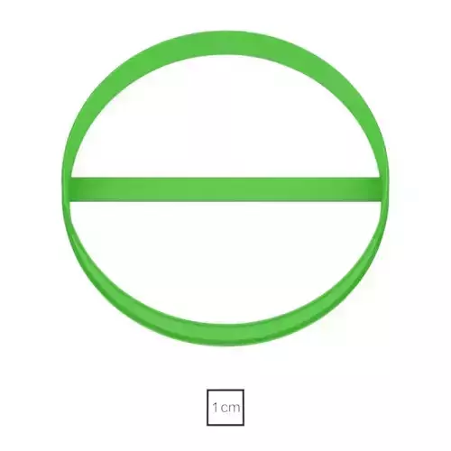 Circle for the dough round form for cakes 100 mm cookie cutter