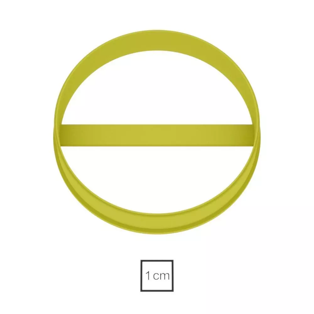 Circle for the dough round form for cakes 70 mm cookie cutter Free 3D print model_0