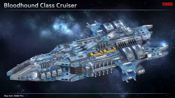 Spaceship Cruiser Bloodhound