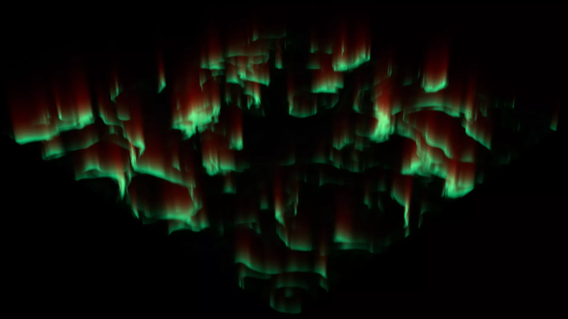 Volumetric Northern Lights For Blender 3D model