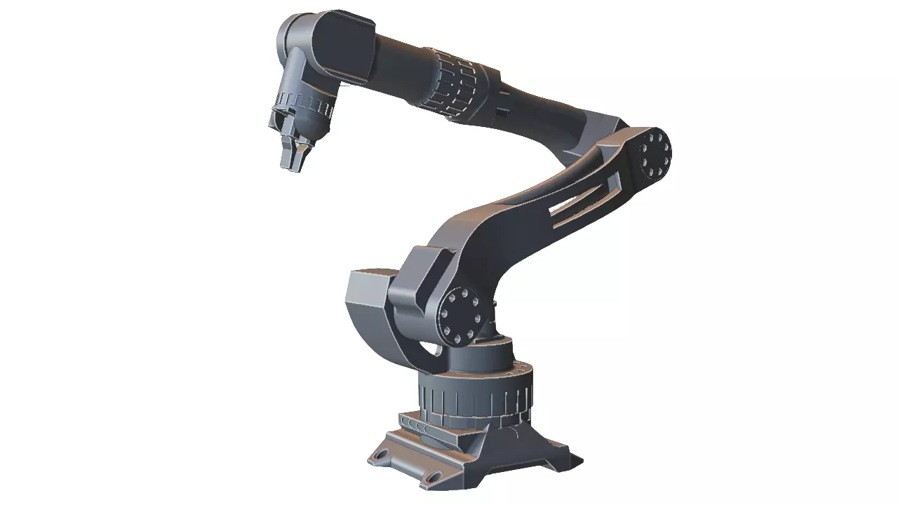 Industrial Robotic Arm 3D model