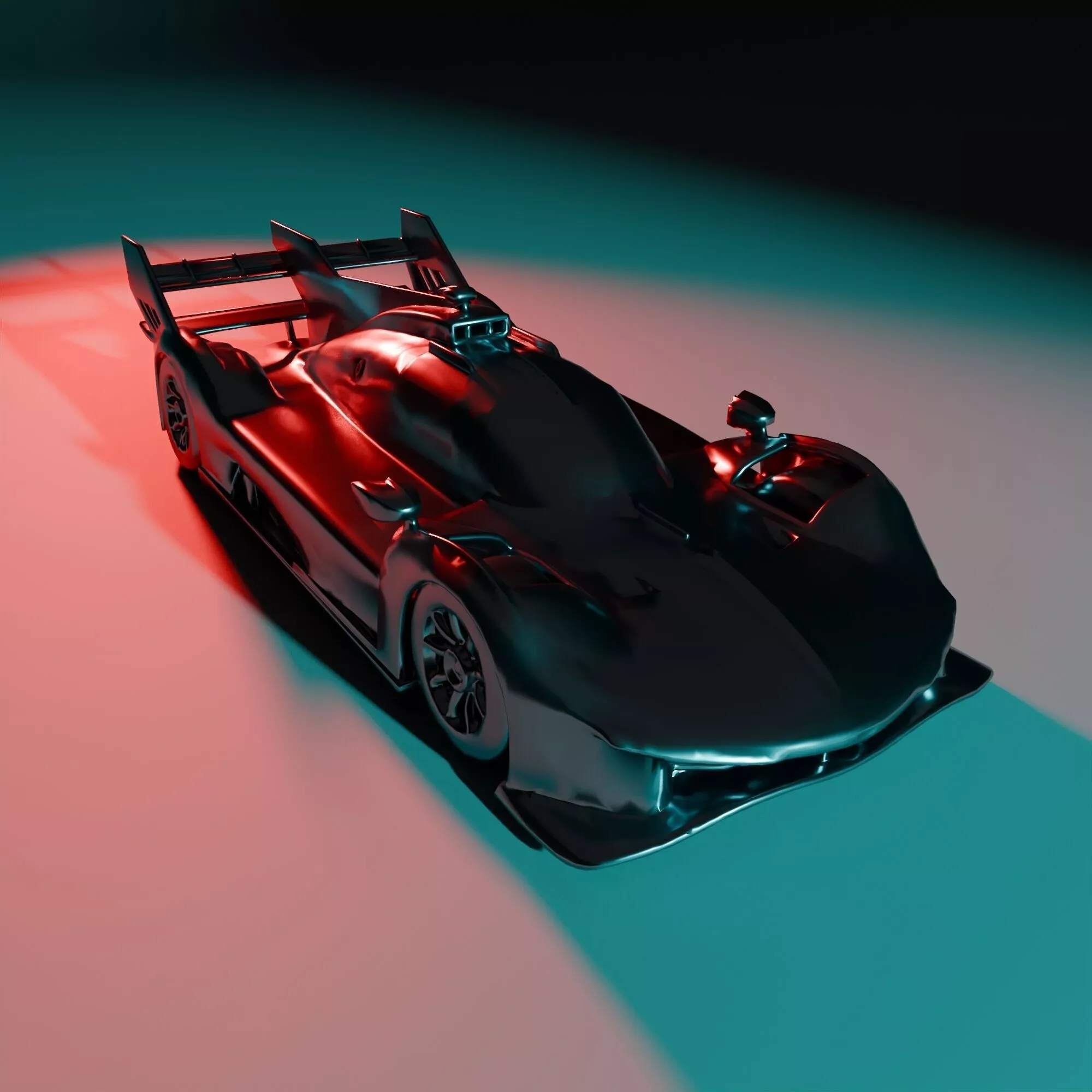 Ferrari 499P Hypercar Le Mans Prototype 3D Printable STL 3D print model