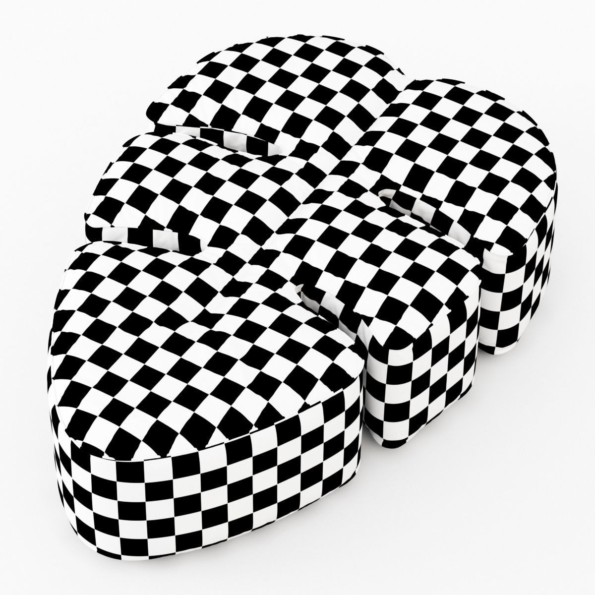 Pouf Philo 3D model_5