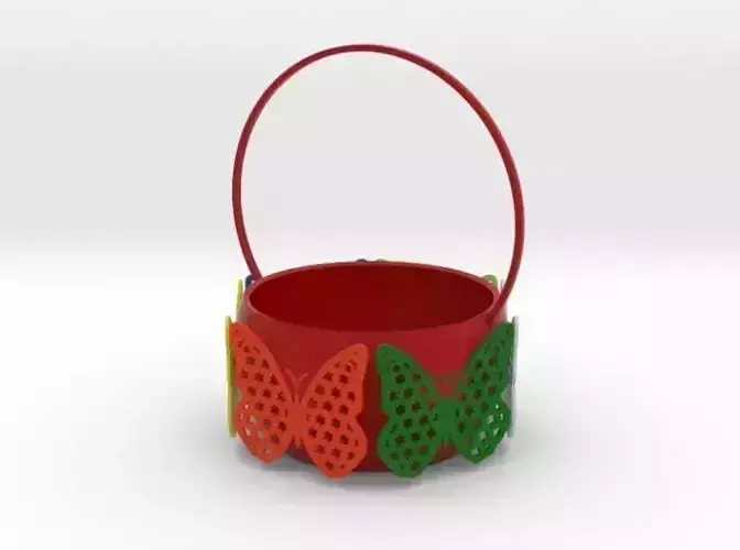 Butterfly basket