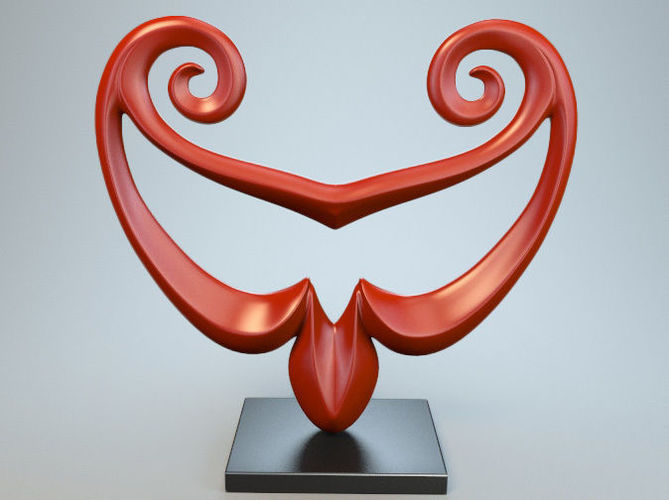 Abstract Figure m032 P 3D print model
