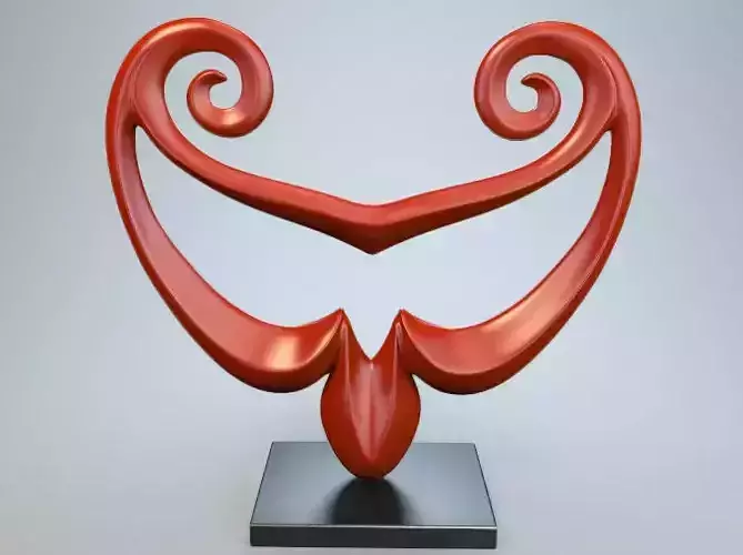 Abstract Figure m032 P 3D print model