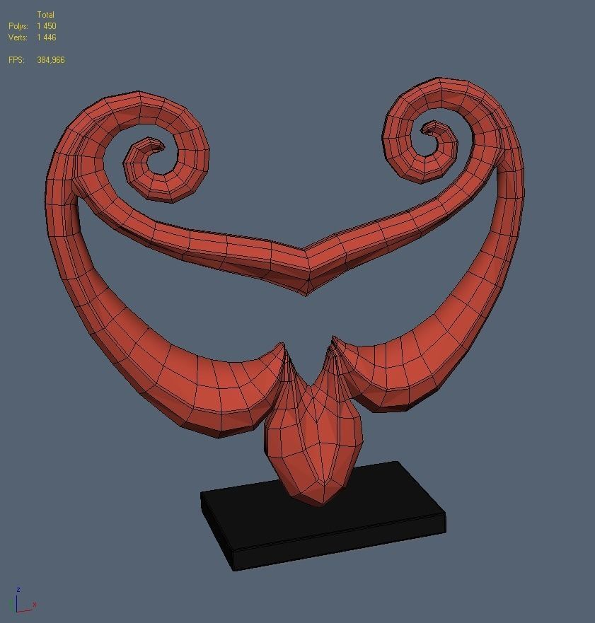 Abstract Figure m032 P 3D print model_6