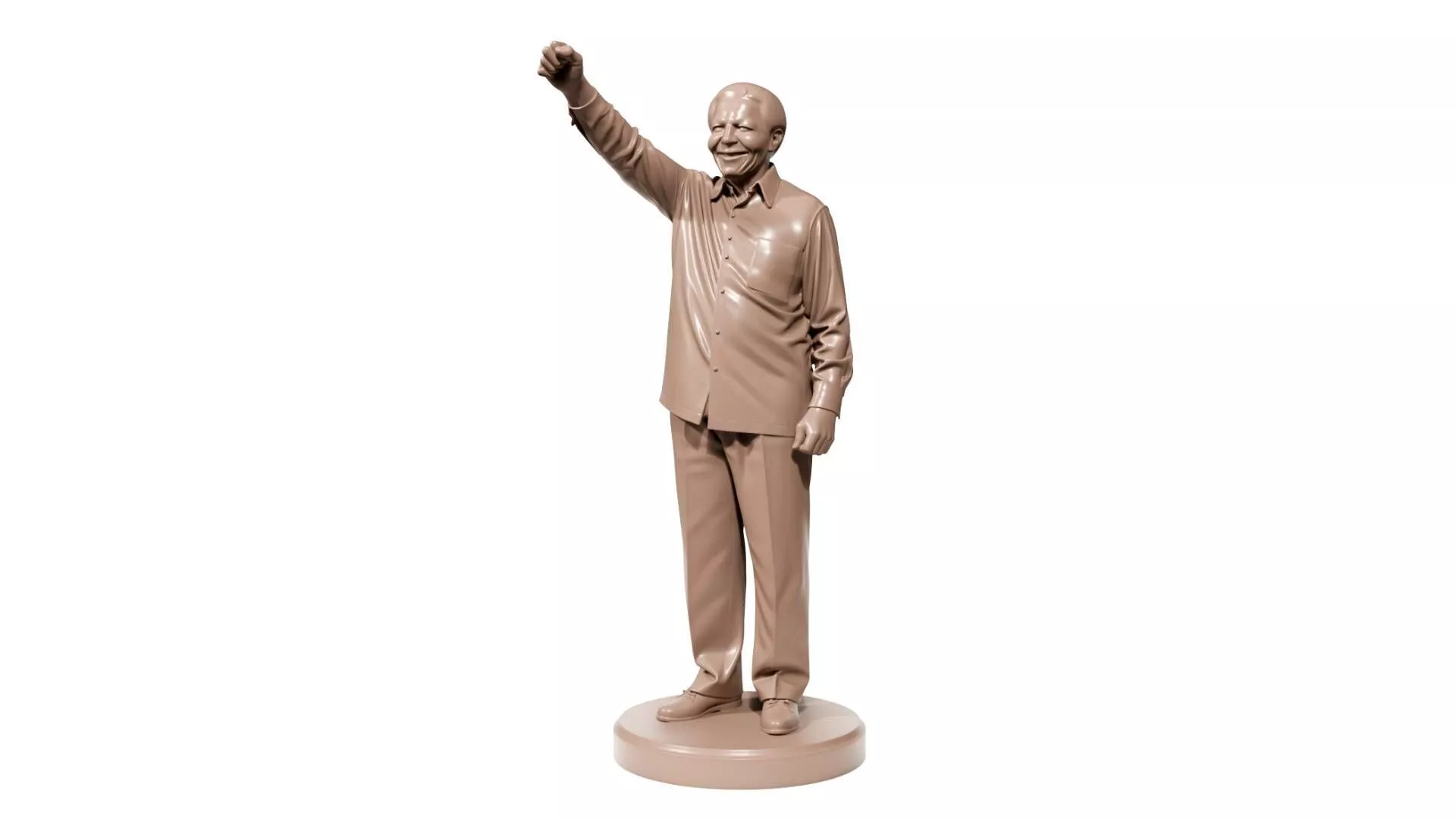 Nelson Mandela 3D print model
