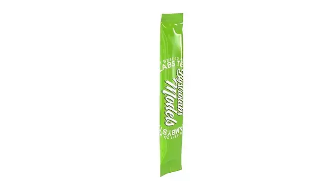 Stick Sachet Low-poly 3D model 6