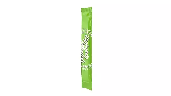 Stick Sachet Low-poly 3D model 4