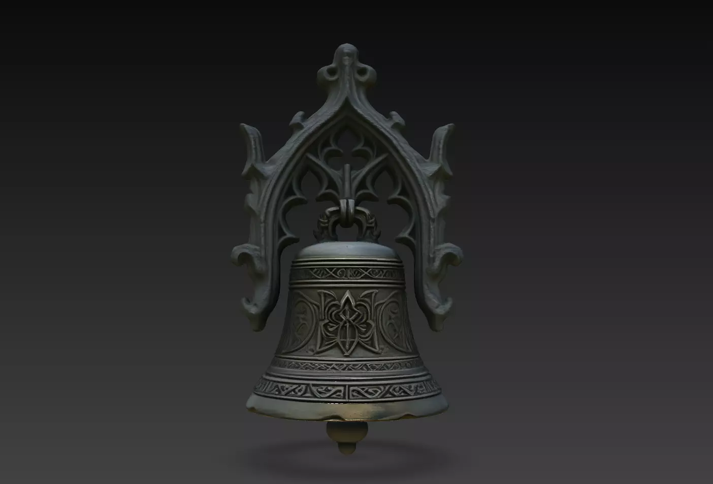 Shadow Cathedral Bell STL 3D print model