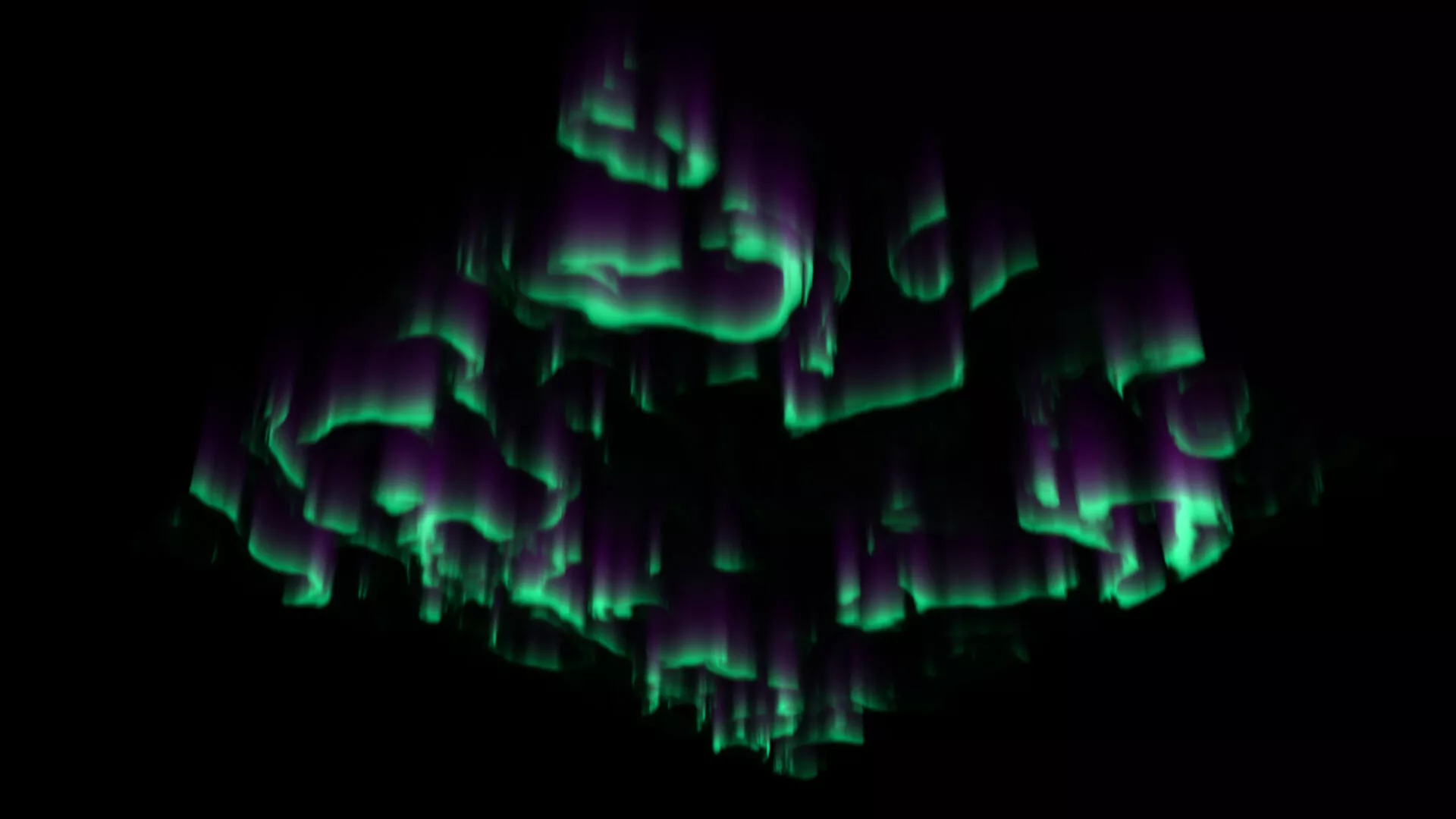 Aurora Borealis Volumetric For Blender 3D model