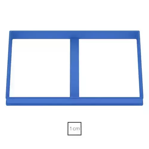 Rectangle 110 mm cookie cutter for professional
