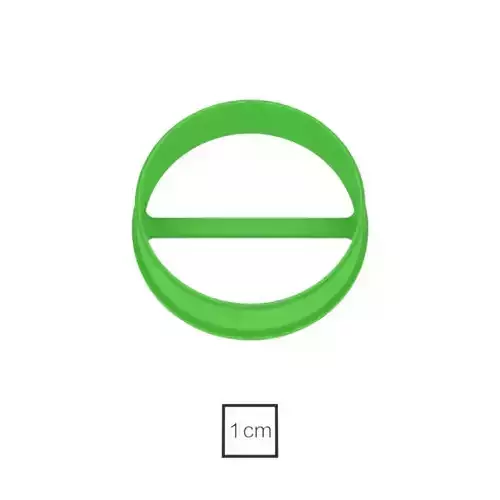 Circle for the dough round form for cakes 50 mm cookie cutter