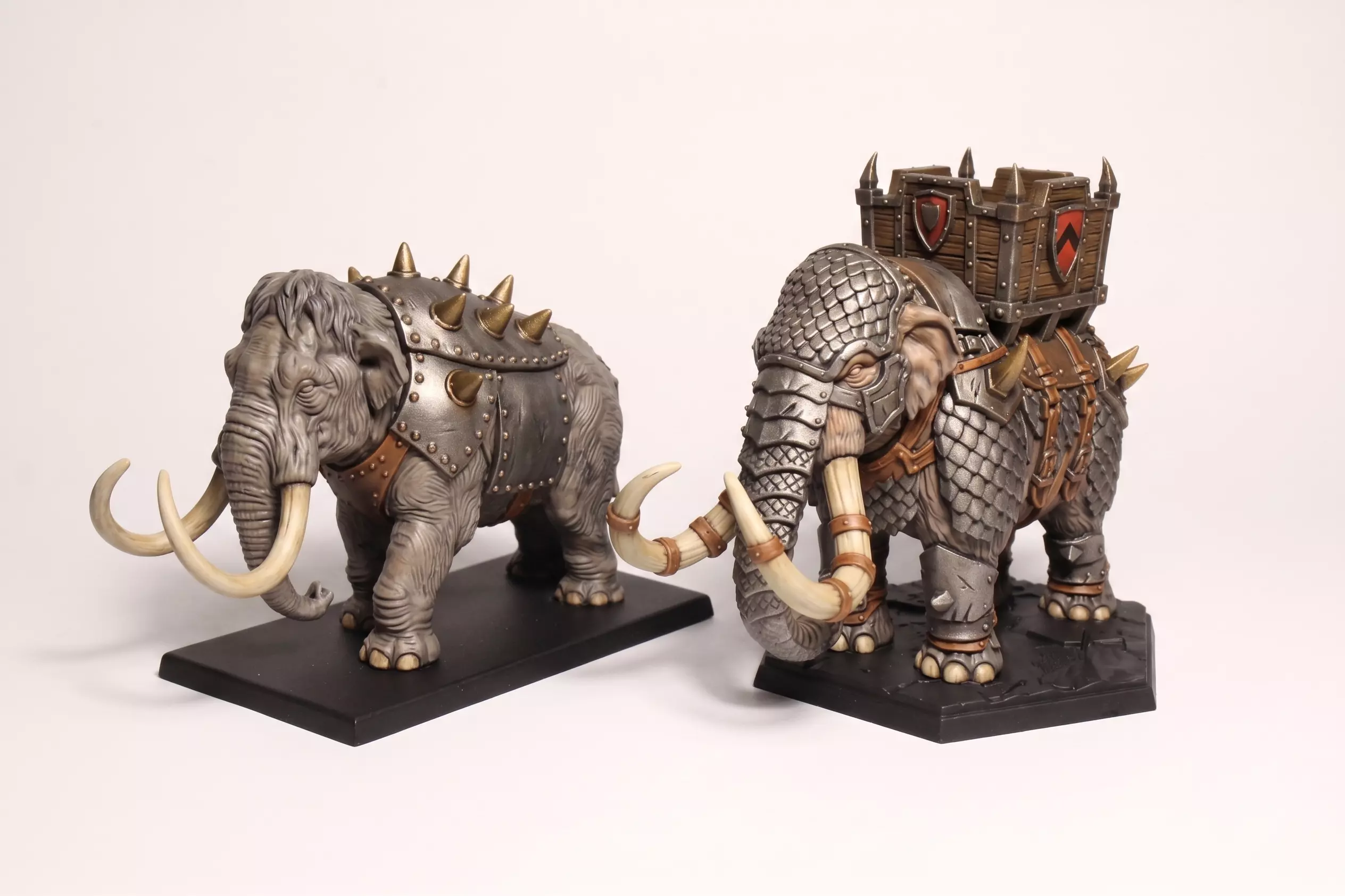 War mammoths 3D print model