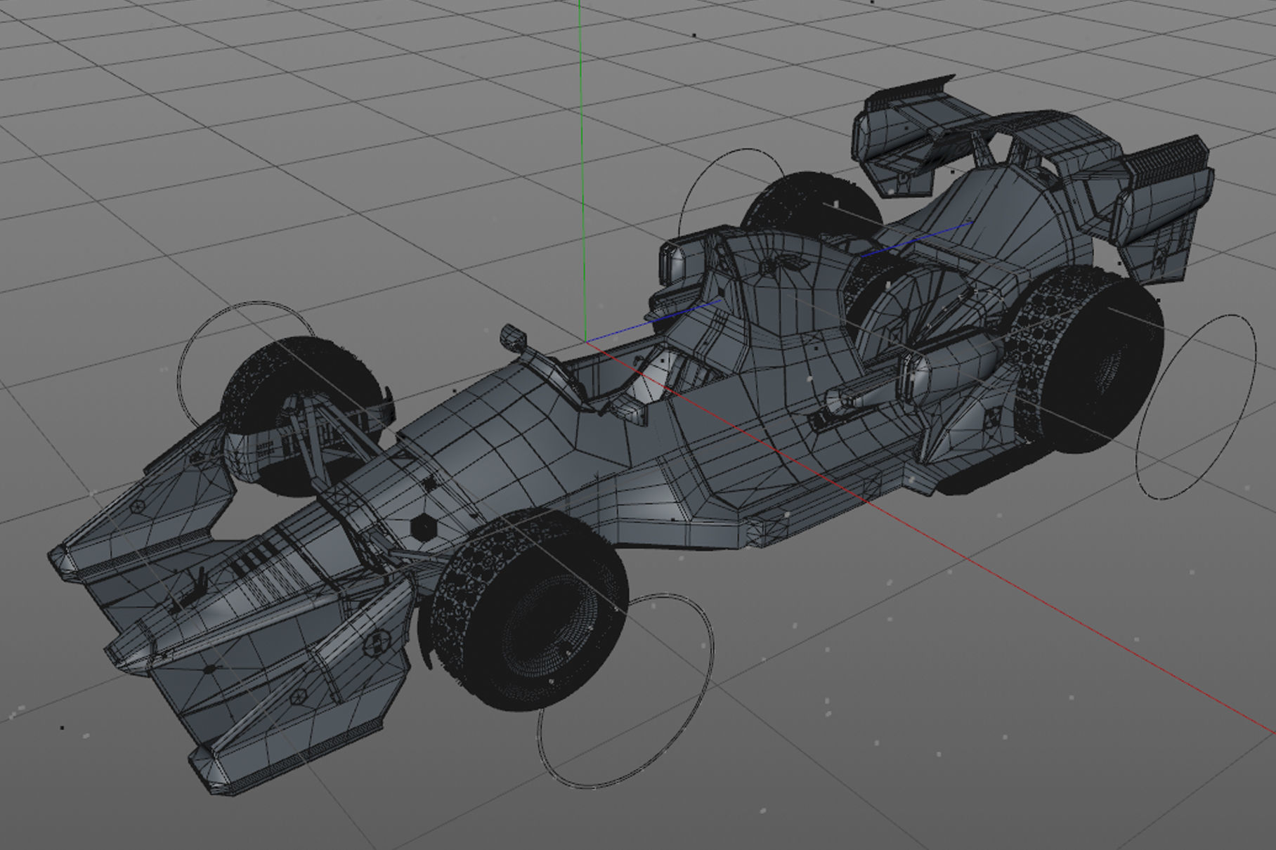 Rotor Racer Soot Free Team 3D model | CGTrader
