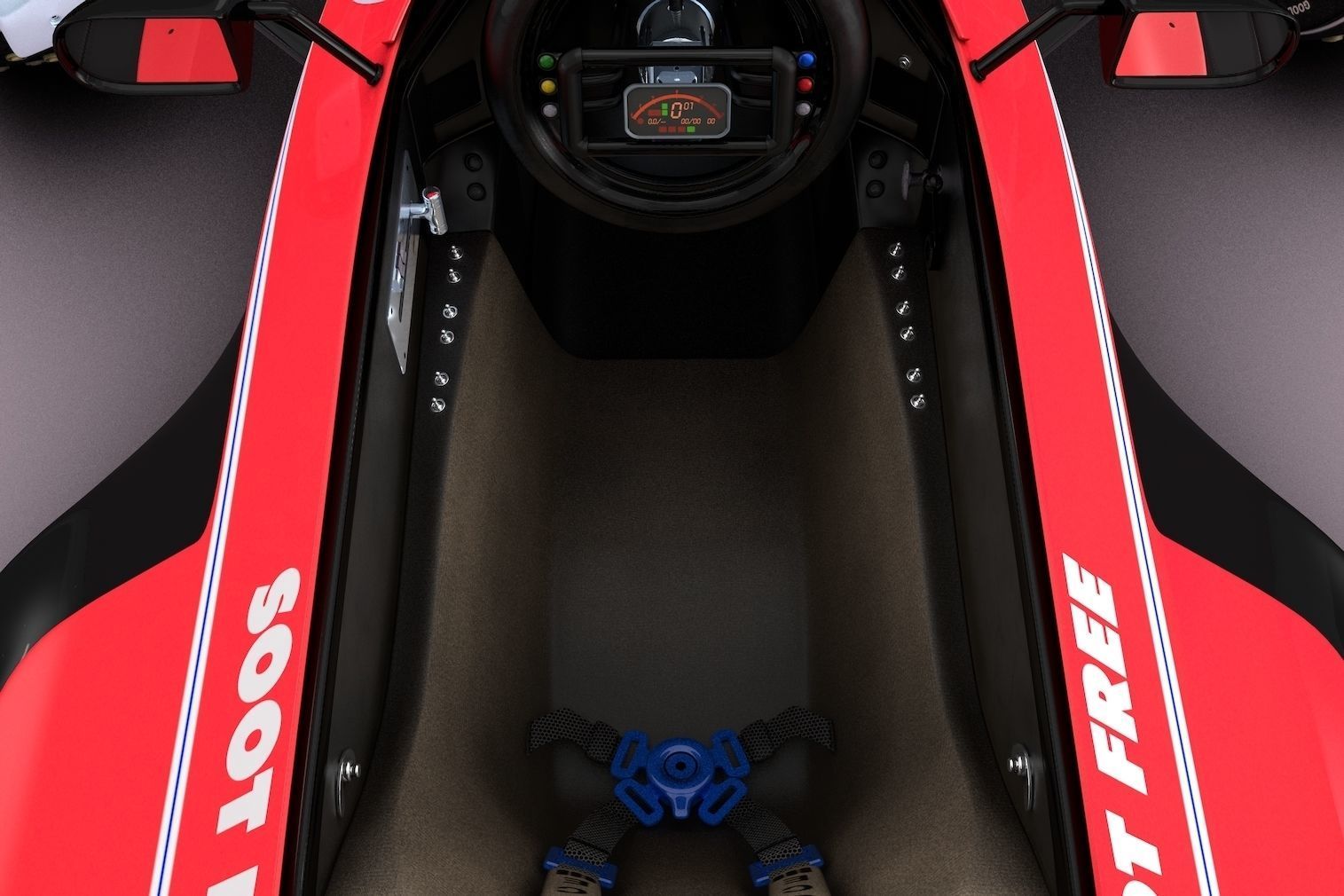 Rotor Racer Soot Free Team 3D model | CGTrader