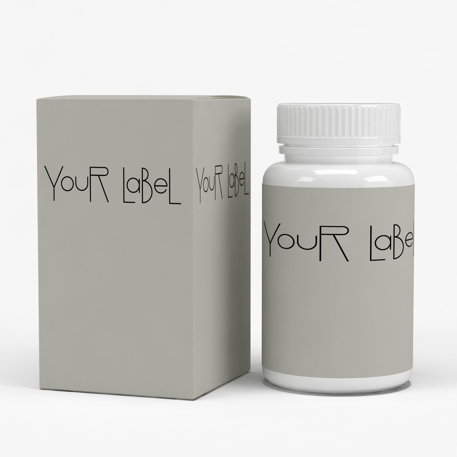 Medicine bottle 3D model_2