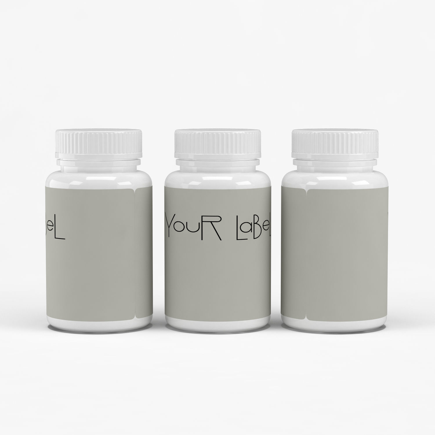 Medicine bottle 3D model_4