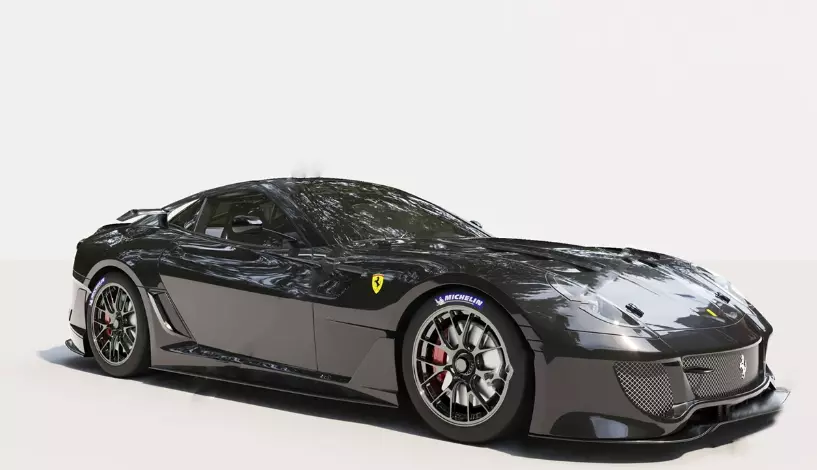 Ferrari 3D MAX Models Pack Free 3D model