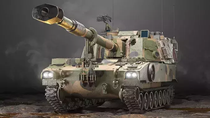 M109A6 Paladin Tank PBR