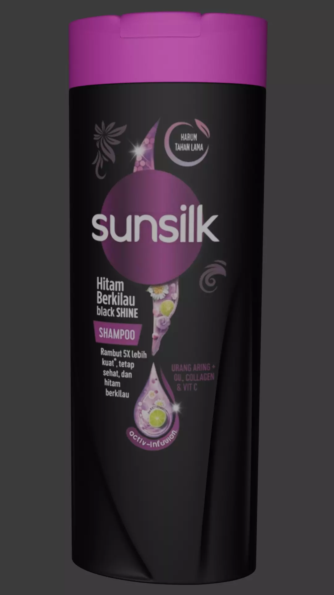 Sunsilk Shampoo Bottle Free 3D model
