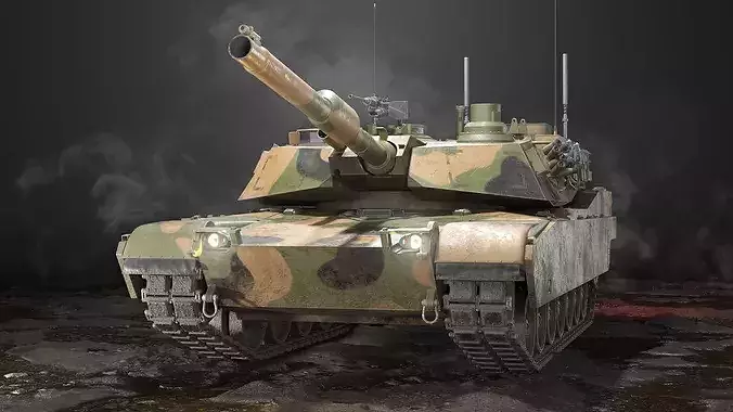Abrams Main Battle Tank M1A1 PBR