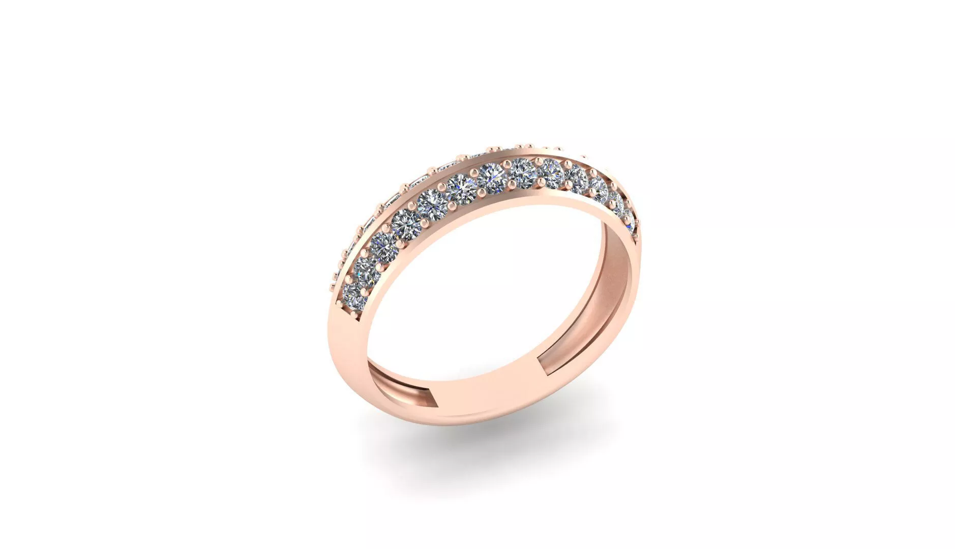 free jewelry ring free stl obj 3dm Free 3D print model
