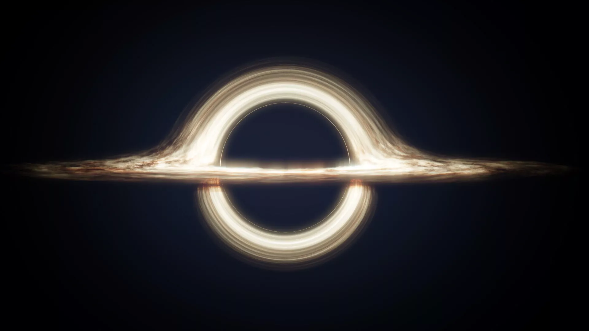 Gargantua Black Hole Accretion Disk Animated For Blender 3D model