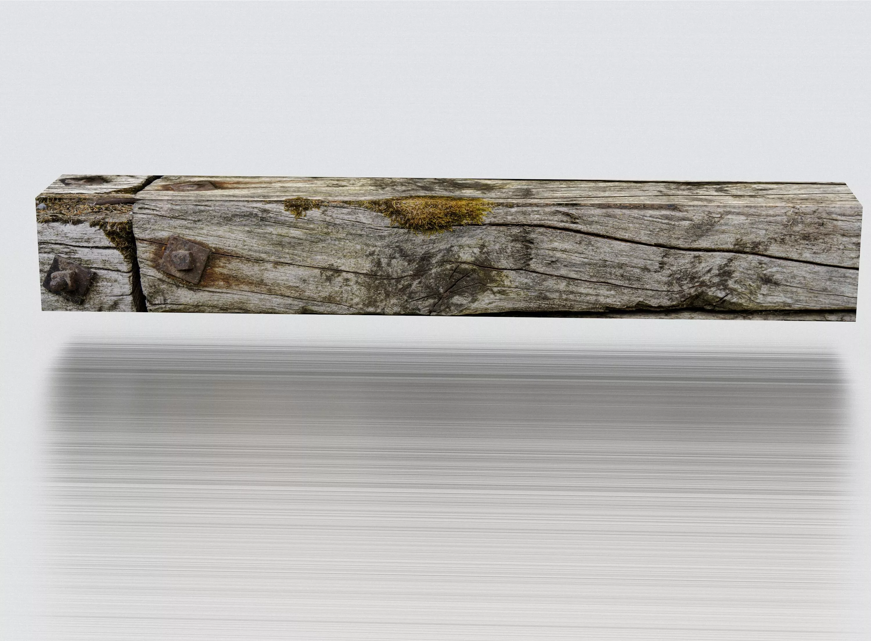 Rusty Oak Railway Sleeper Beam Old Wood Texture Texture