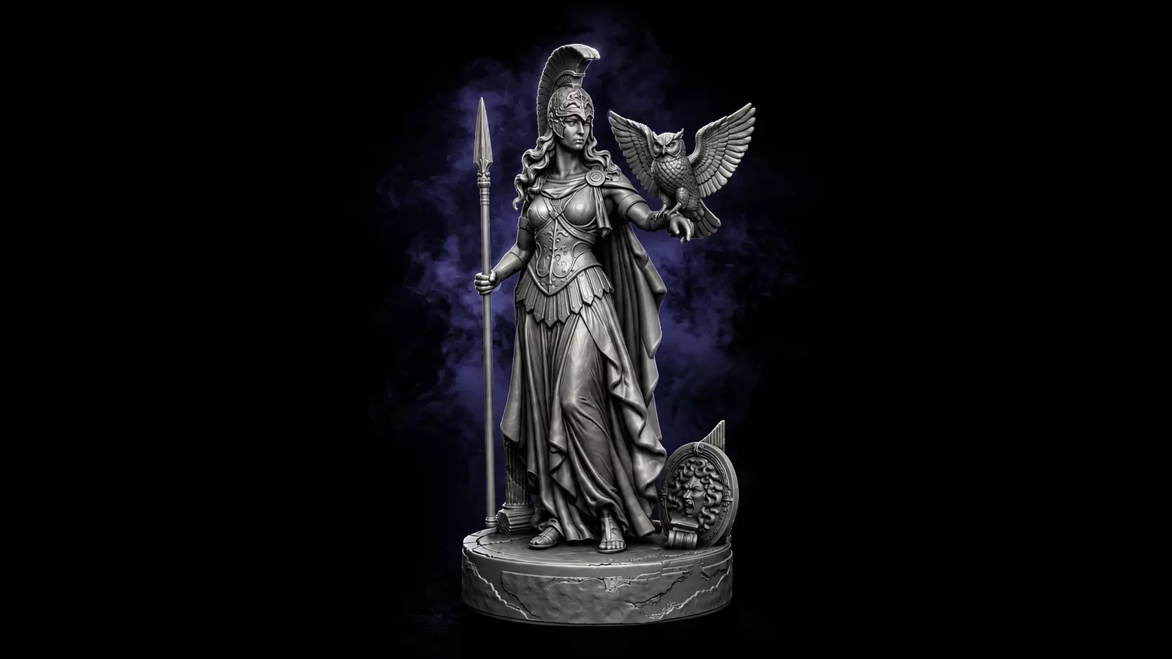 Athena 3D print model