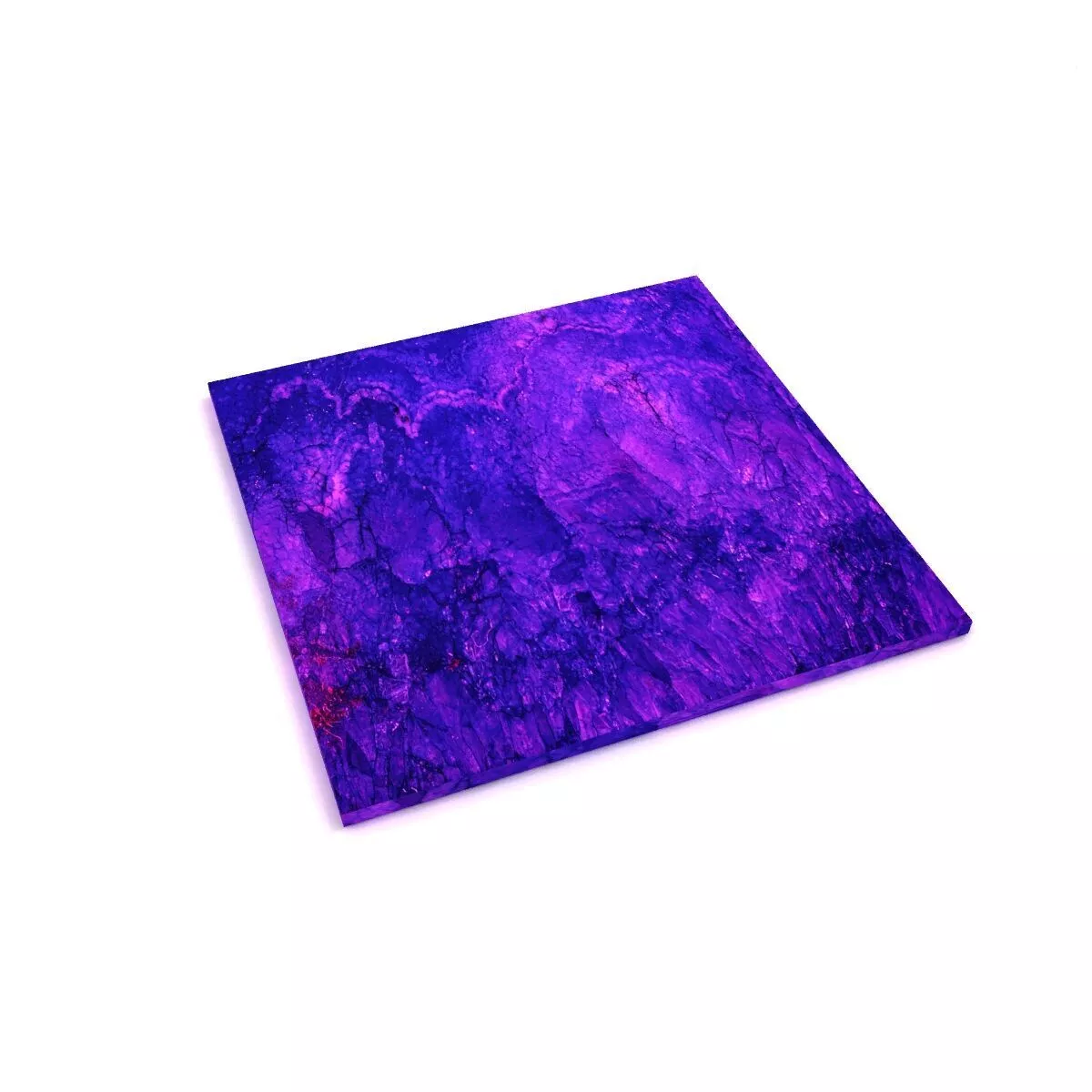 Purple Floor Tile 3D model