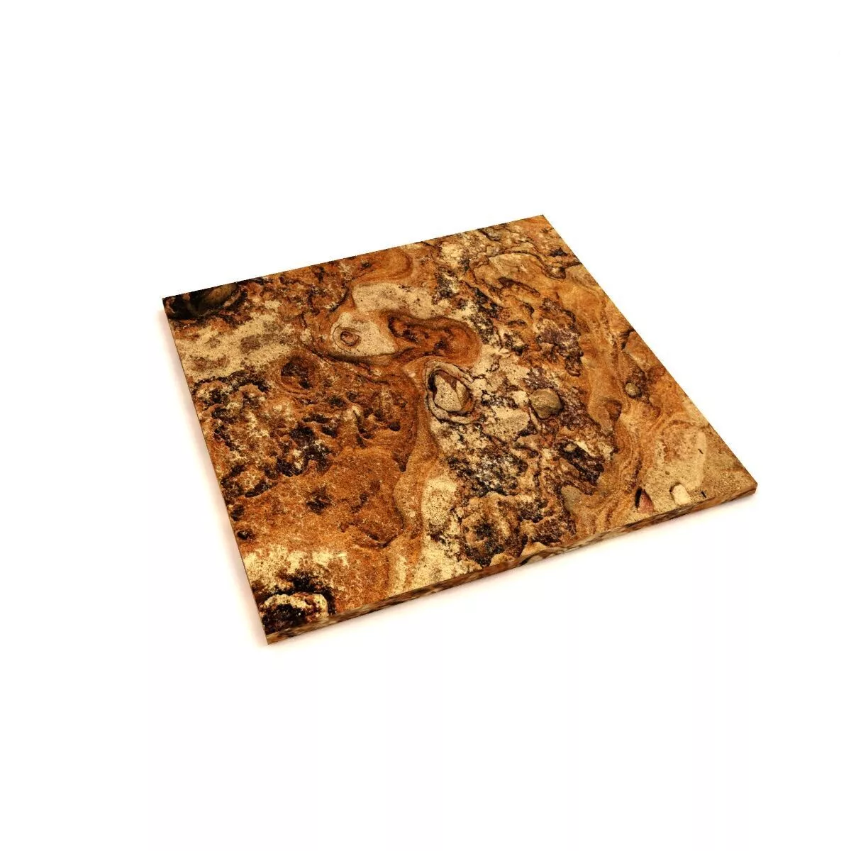 Yellow Floor Tile 3D model