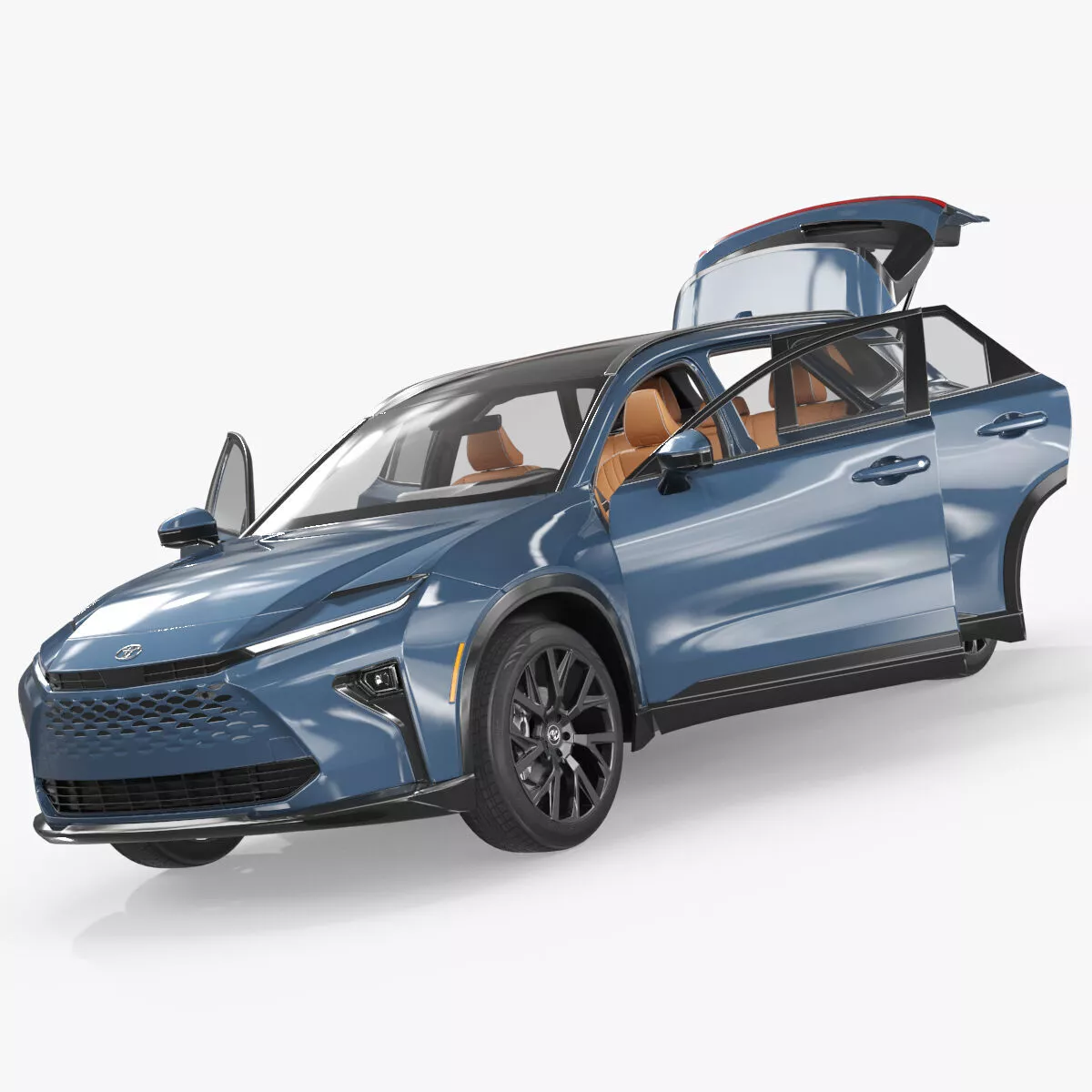 2025 Toyota Crown Signia Hybrid Rigged 3D model