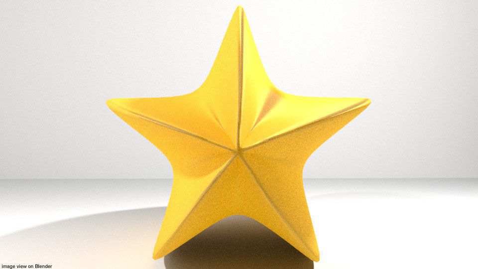 Tropical Fruit - Starfruit 3D model_1